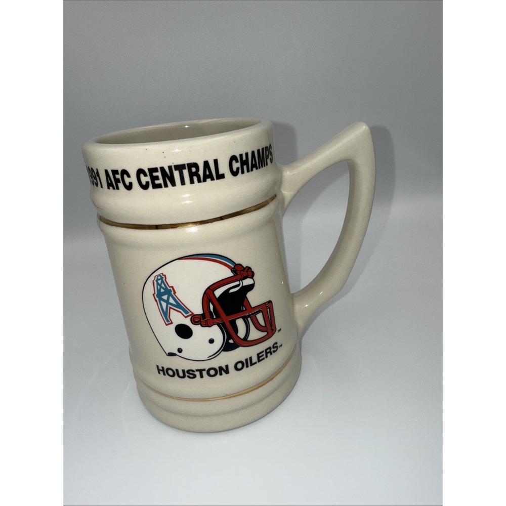 1991 Houston Oilers Collector mug